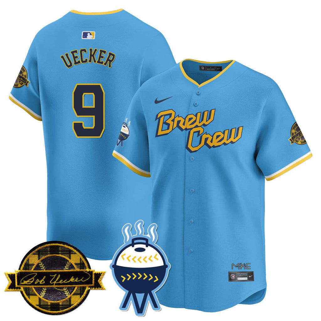 MIL 2025 Limited Jersey - Bob Uecker Patch - All Stitched