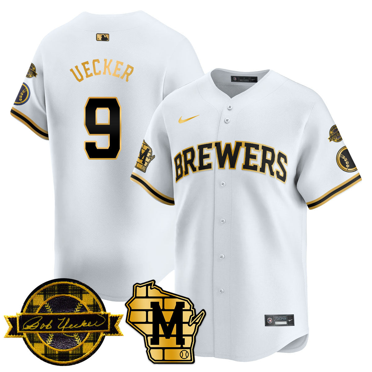 MIL 2025 Limited Jersey - Bob Uecker Patch - All Stitched