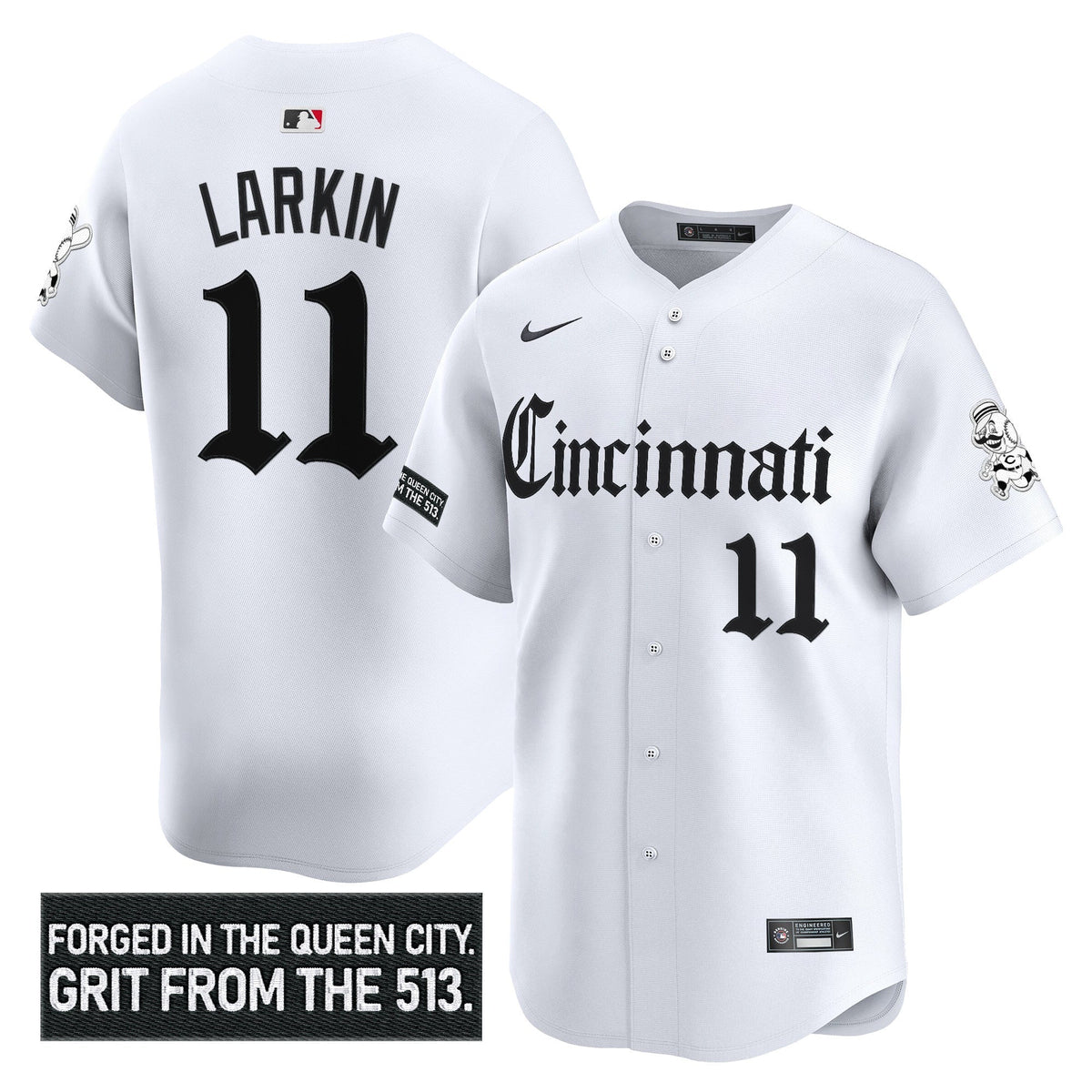 CIN 'Gothic Queen City Edition' Vapor Premier Limited Jersey - All Stitched