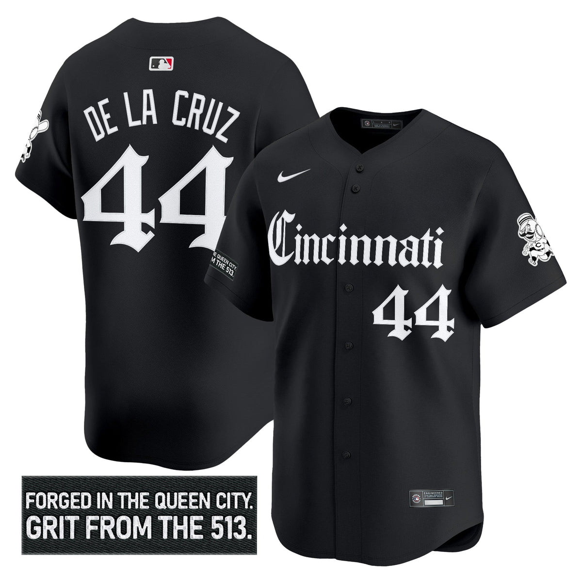 CIN 'Gothic Queen City Edition' Vapor Premier Limited Men Jersey - All Stitched