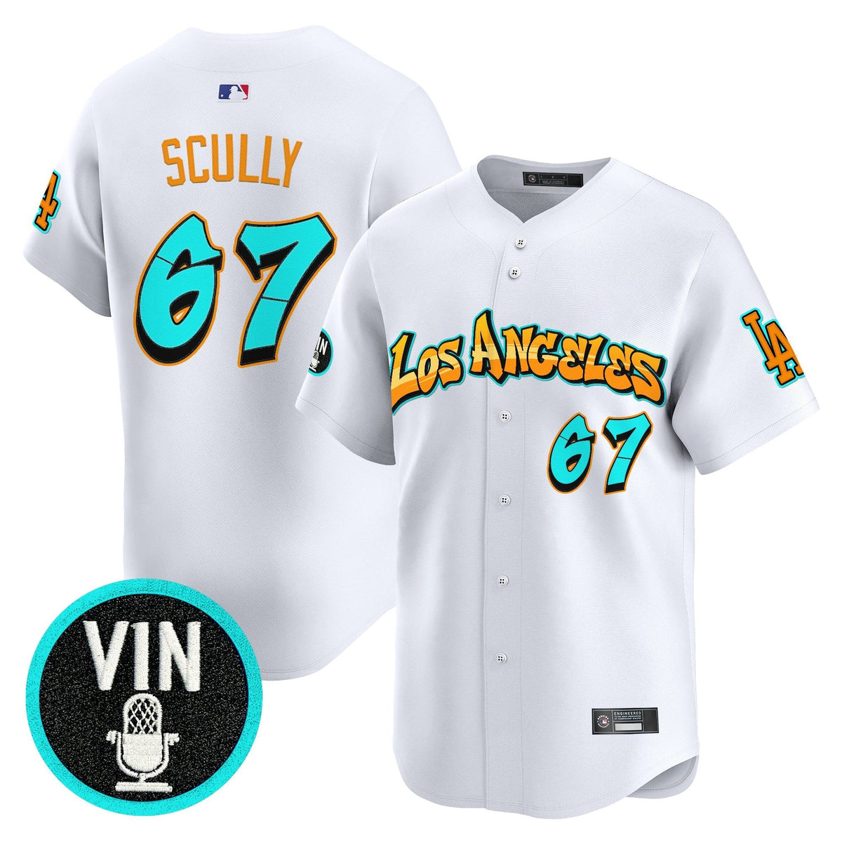 LAD 'Graffiti Street Style Edition' Vapor Premier Limited Jersey - All Stitched
