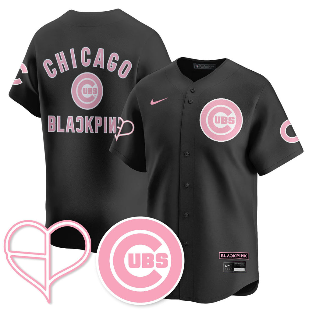 Men's Chicago Cubs BL??KPI?K 2025 Limited Jersey - All Stitched