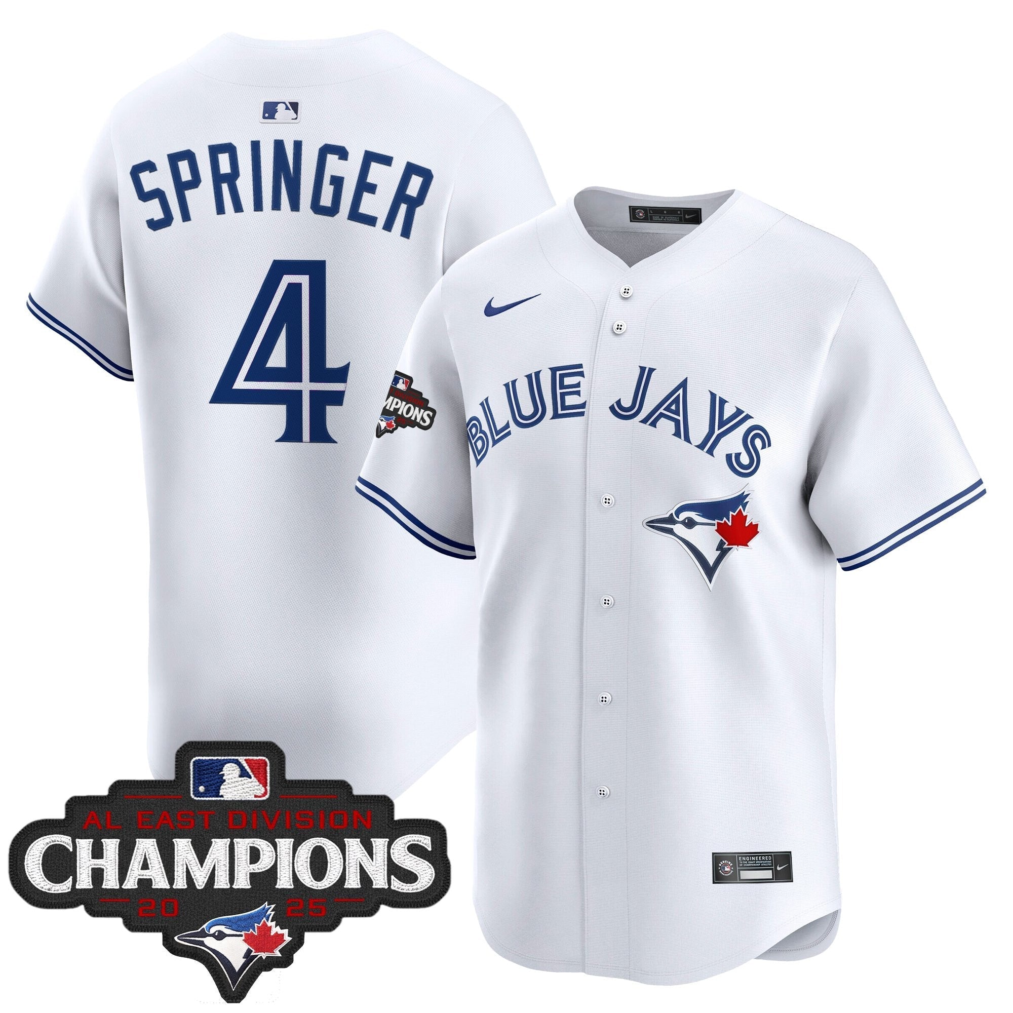 TOR 2025 AL East Division Champions Vapor Premier Limited Jersey - All Stitched