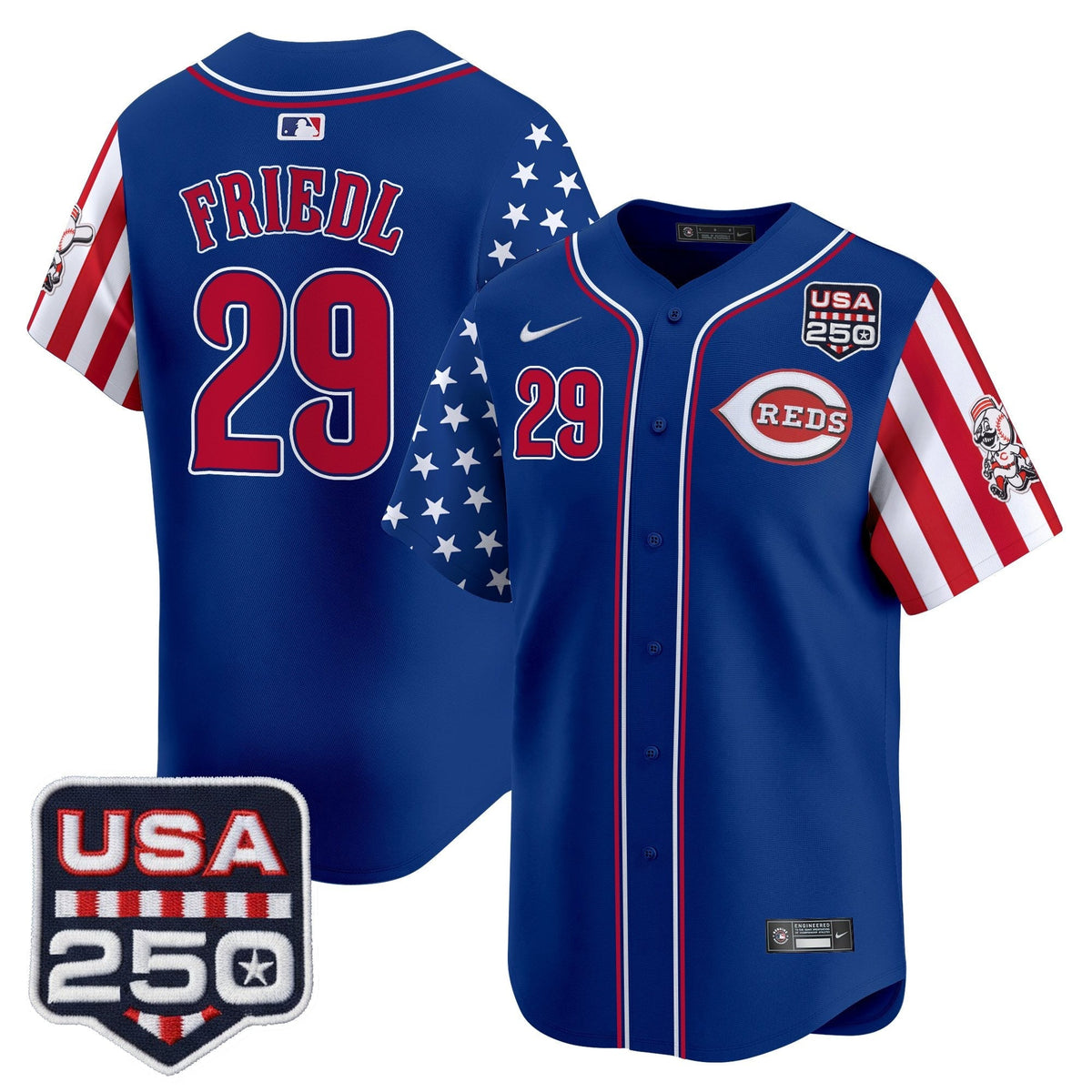 CIN "America250 Edition" Vapor Premier Limited Jersey - All Stitched