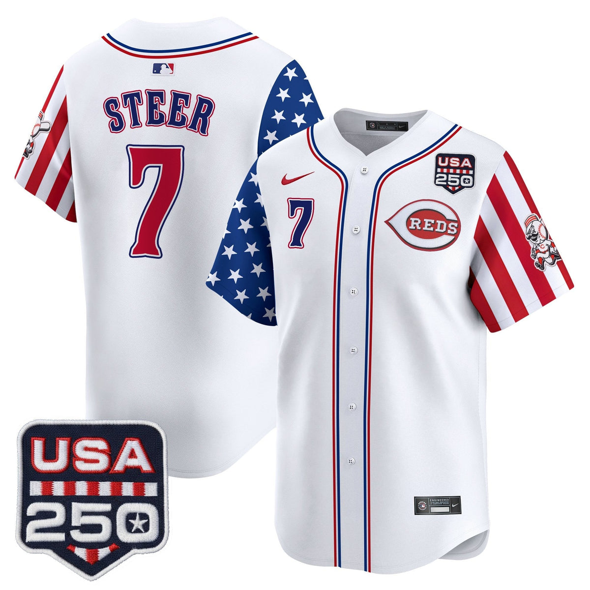 CIN "America250 Edition" Vapor Premier Limited Jersey - All Stitched
