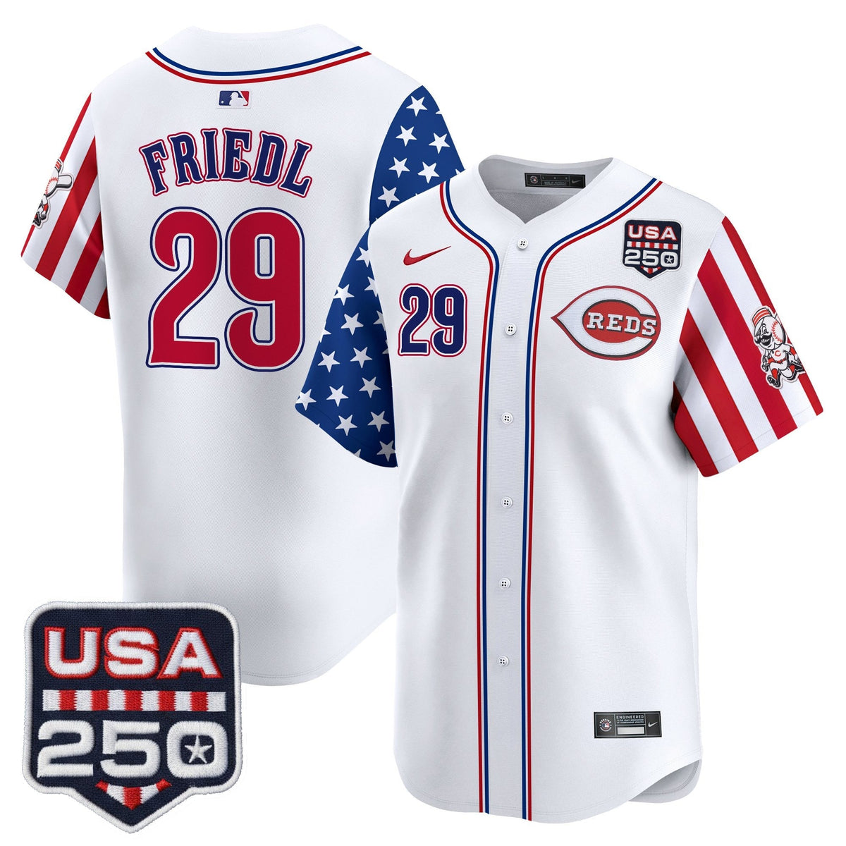 CIN "America250 Edition" Vapor Premier Limited Jersey - All Stitched