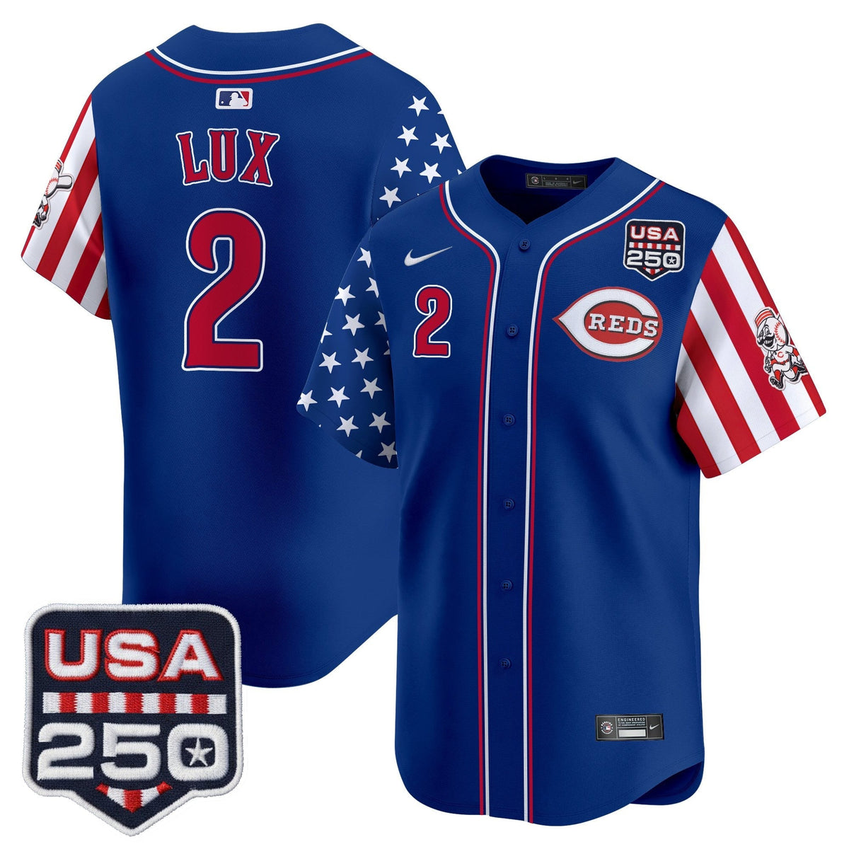 CIN "America250 Edition" Vapor Premier Limited Jersey - All Stitched