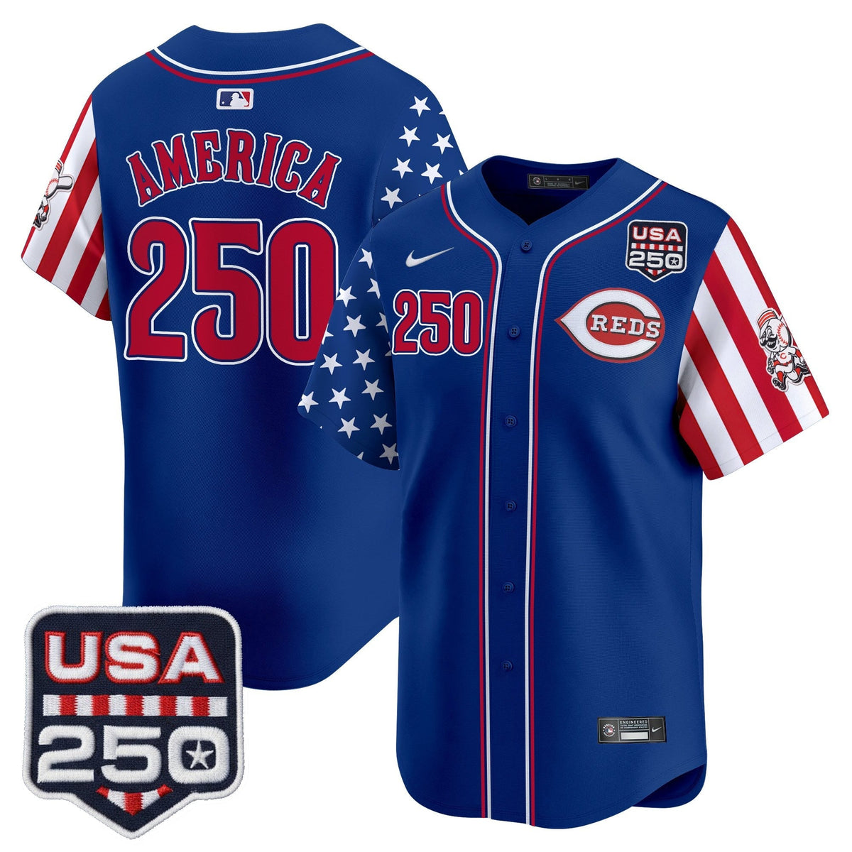CIN "America250 Edition" Vapor Premier Limited Jersey - All Stitched