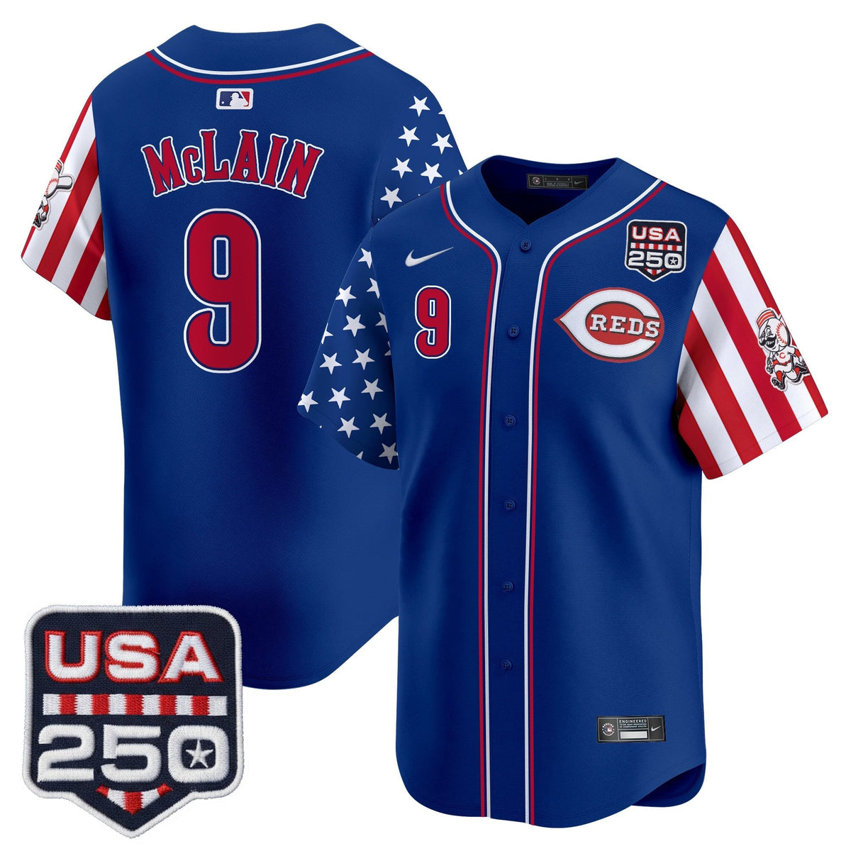 CIN "America250 Edition" Vapor Premier Limited Jersey - All Stitched