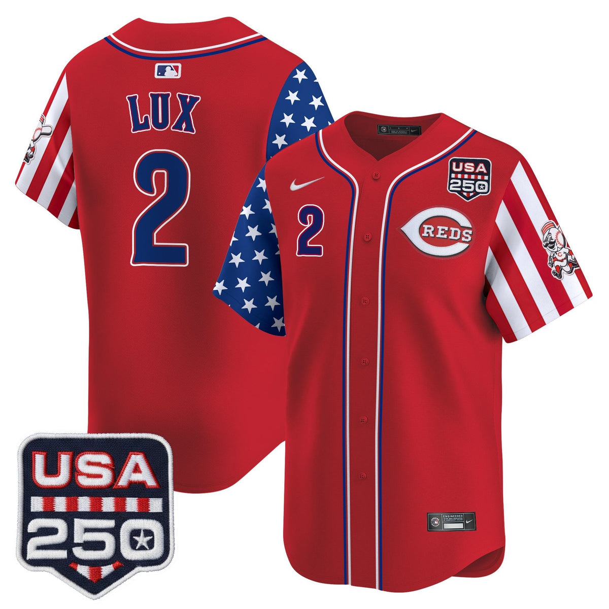 CIN "America250 Edition" Vapor Premier Limited Jersey - All Stitched