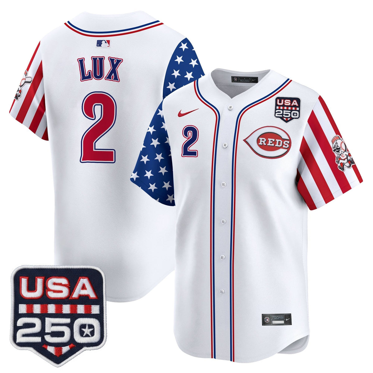 CIN "America250 Edition" Vapor Premier Limited Jersey - All Stitched