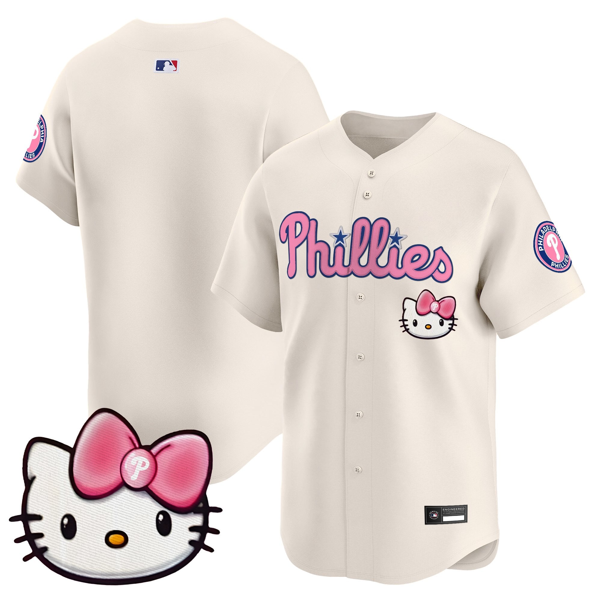 Philadelphia Phillies Hello Kitty Vapor Premier Limited Jersey â All Stitched