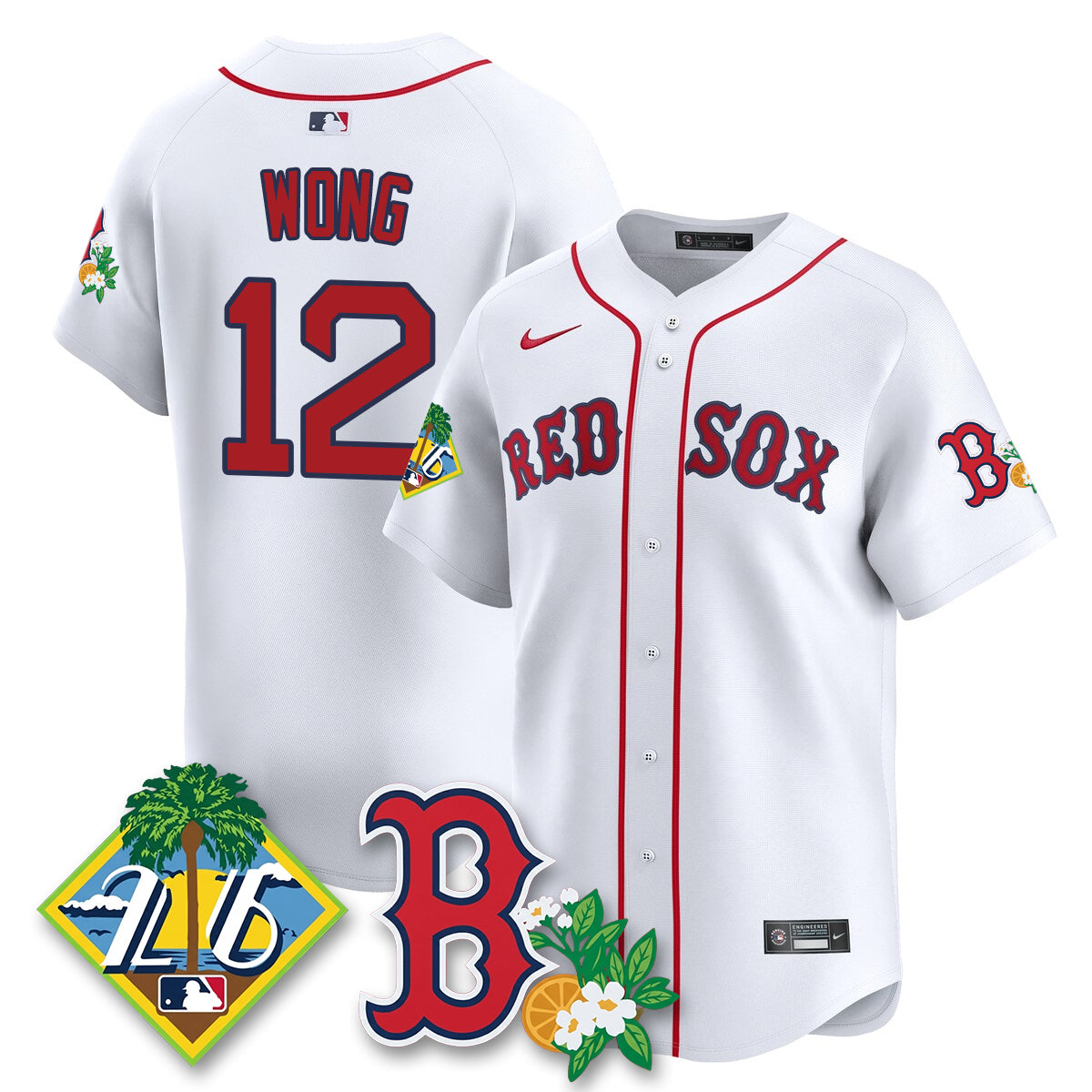 BOS 2026 Spring Training Vapor Limited Men Jersey - All Stitched