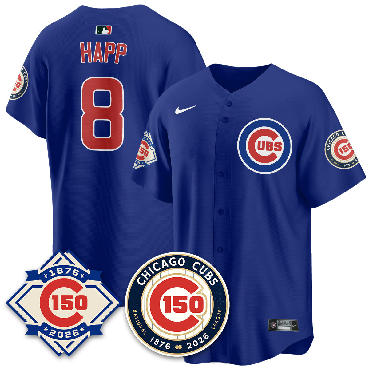 CHC Vapor Limited Gold Men Jersey - 150th Anniversary - All Stitched