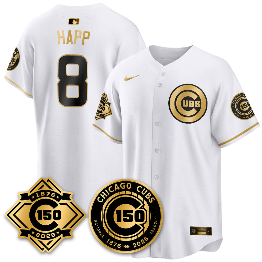 CHC Vapor Limited Gold Men Jersey - 150th Anniversary - All Stitched
