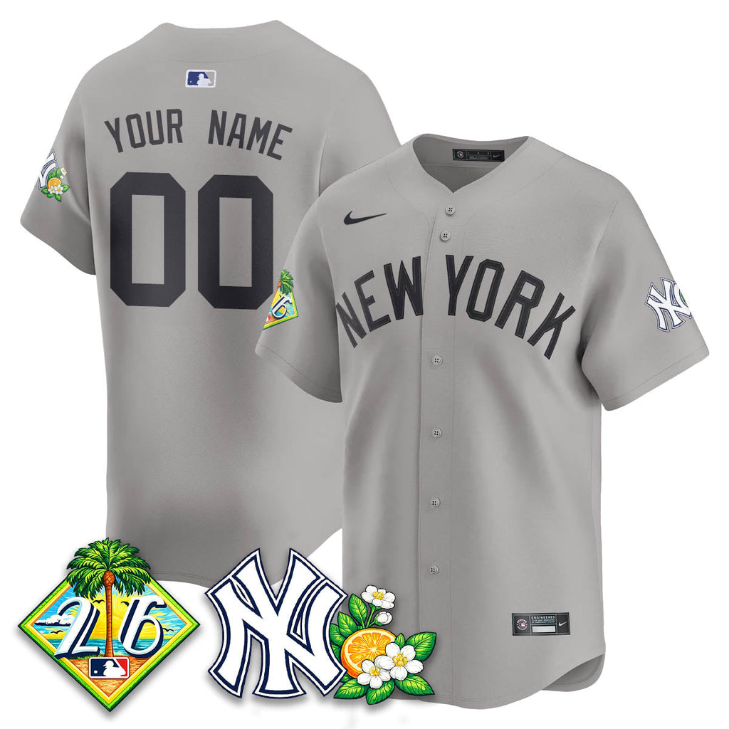 NYY 2026 Spring Training Vapor Limited Jersey - All Stitched