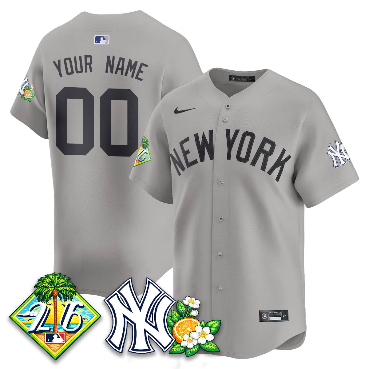 NYY 2026 Spring Training Vapor Limited Jersey - All Stitched