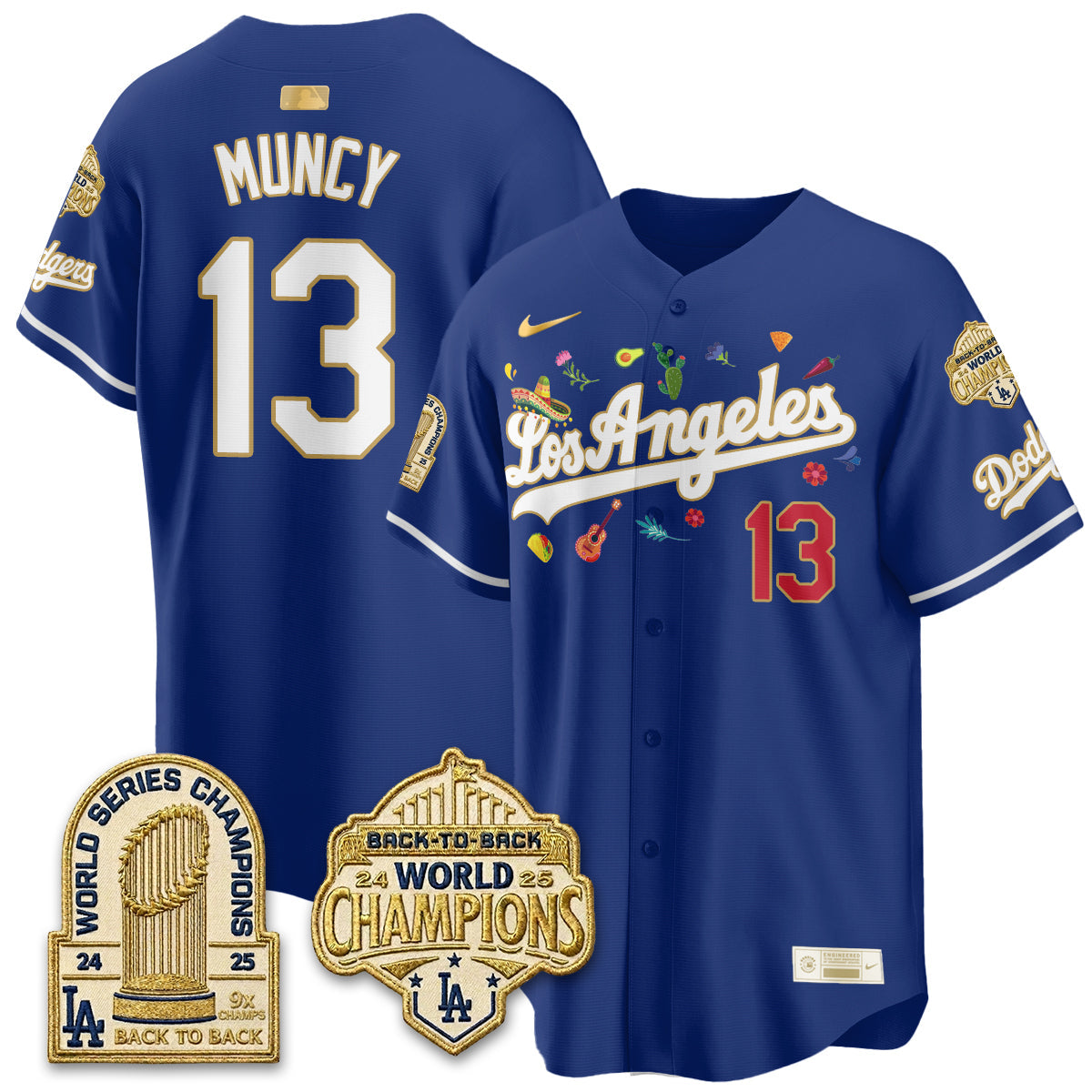 Los Angeles Dodgers Mexican Heritage 2026 Premier Limited Vapor Jersey - All Stitched