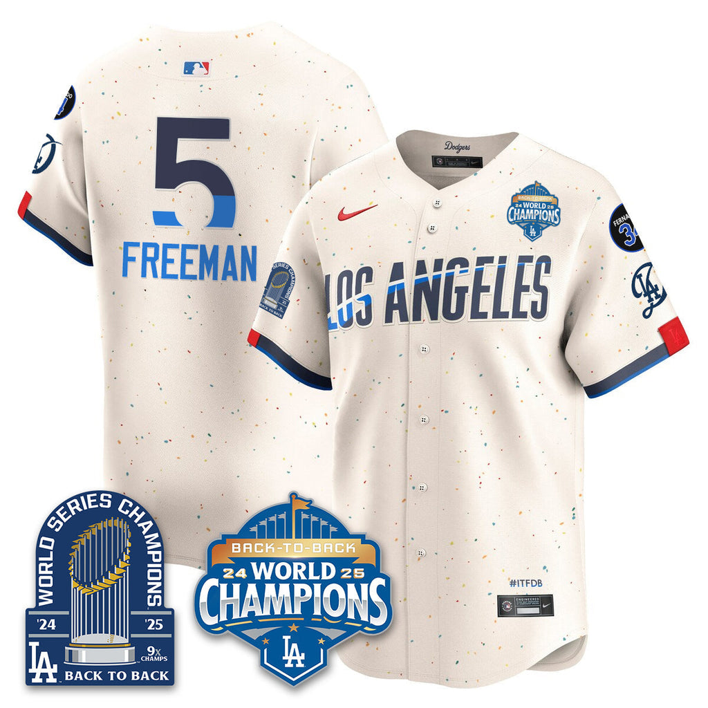 LAD Alternate  Vapor Limited Jersey - 9x Champs - All Stitched