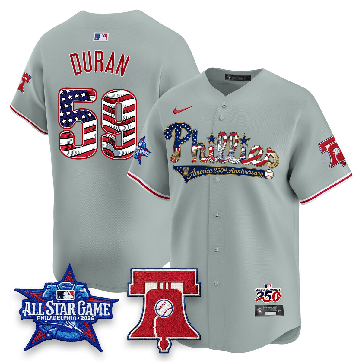 PHI 2026 Independence Day USA Vapor Limited Jersey - Stitched (Tiktok)