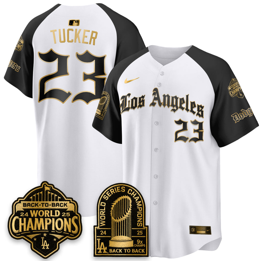LAD WS Champions Back 2 Back Patch Vapor Premier Limited Gothic Edition Jersey - Stitched