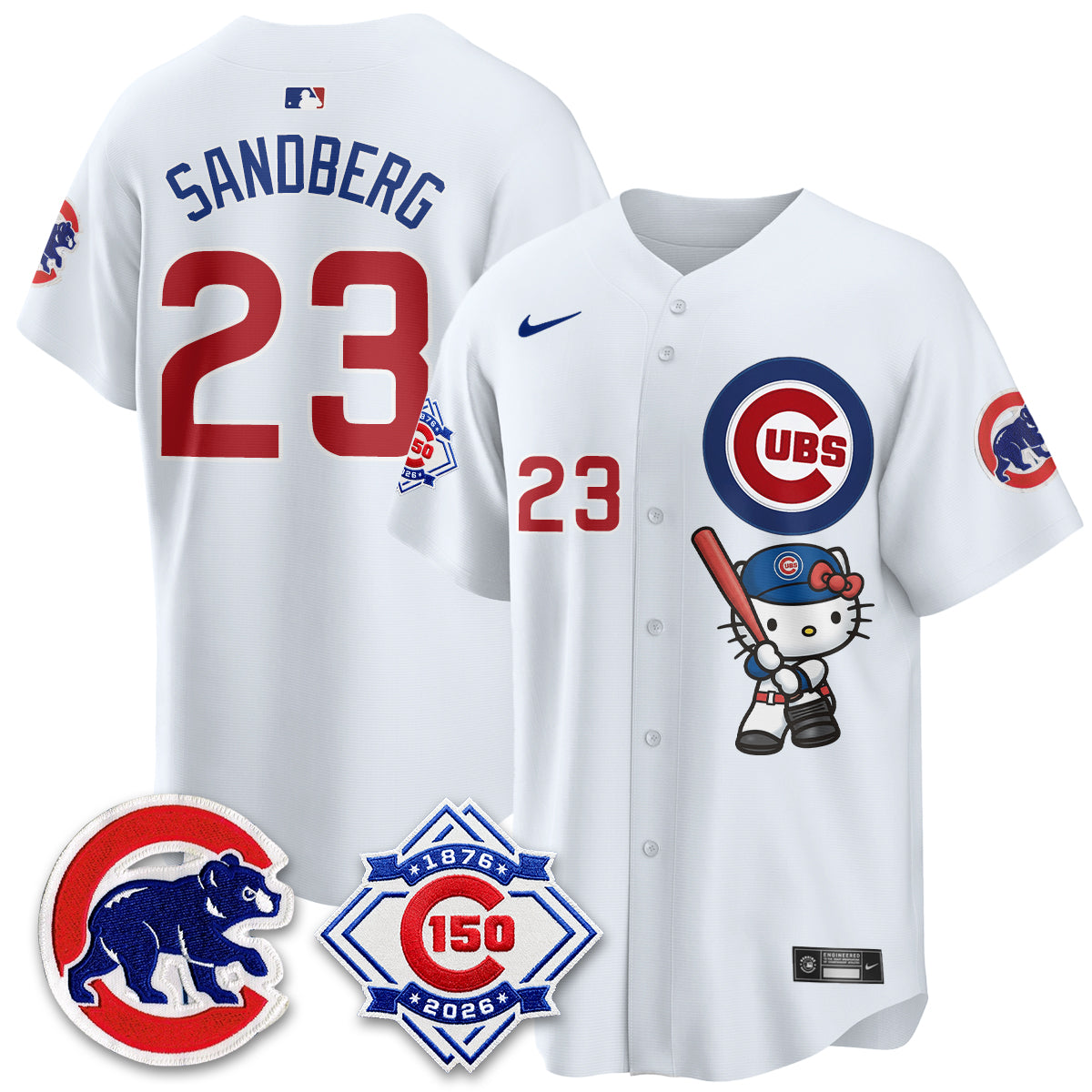 Chicago Cubs x Meow KT Vapor Premier Limited Jersey - All Stitched