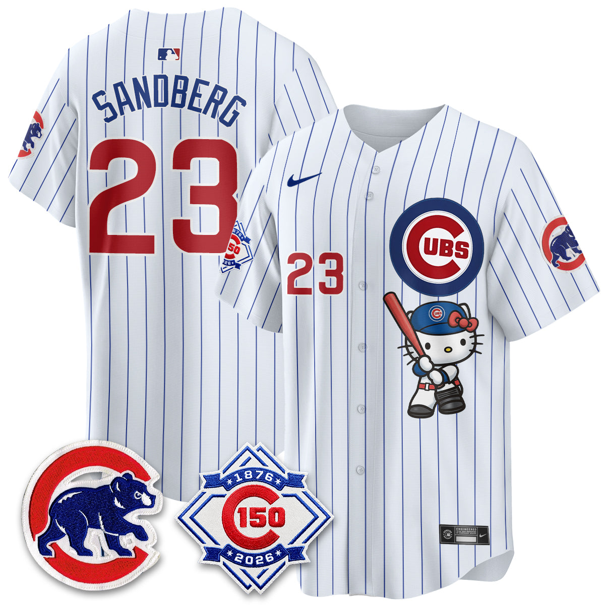Chicago Cubs x Meow KT Vapor Premier Limited Jersey - All Stitched
