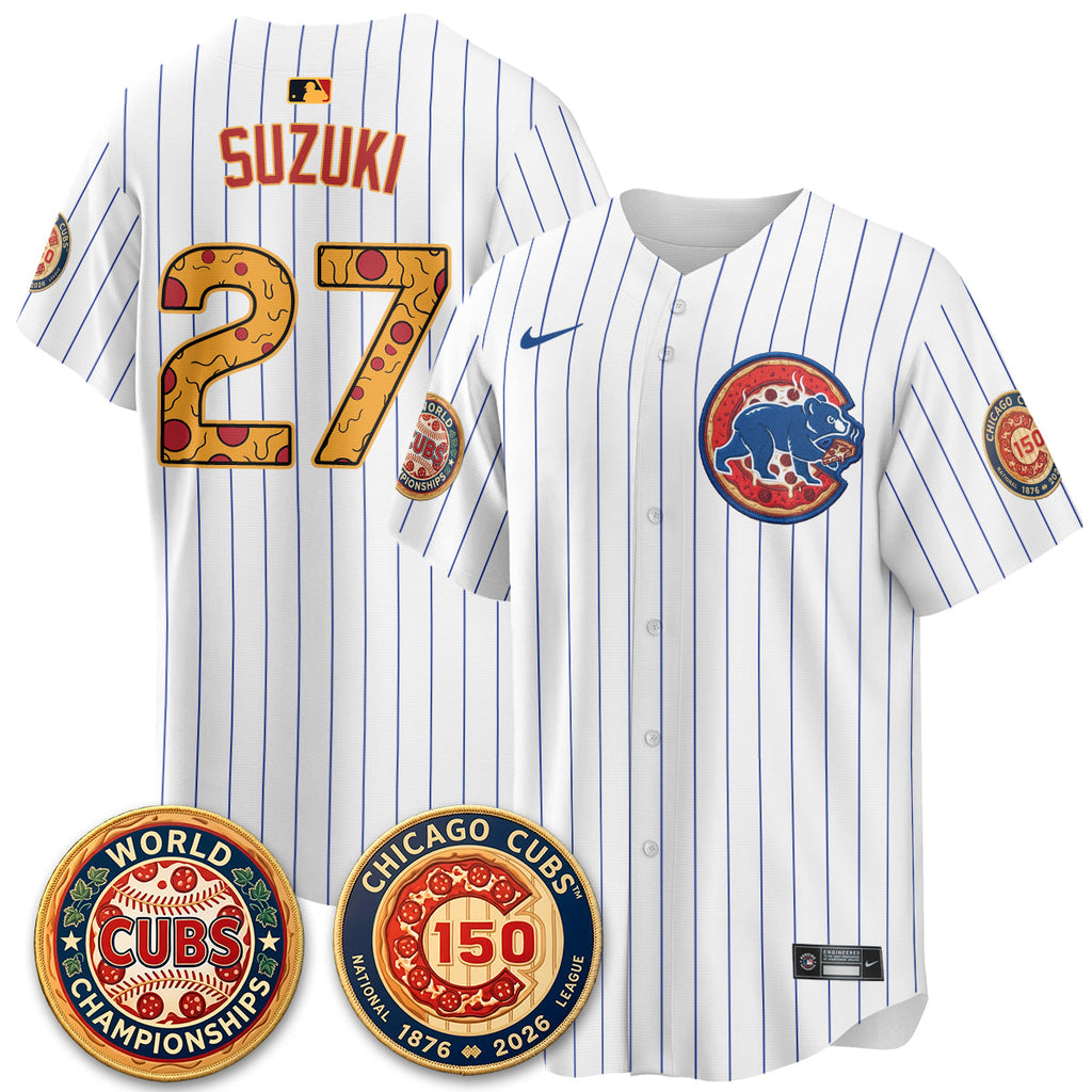 CHC Deep Dish Pizza Vapor Limited Royal Jersey - Stitched