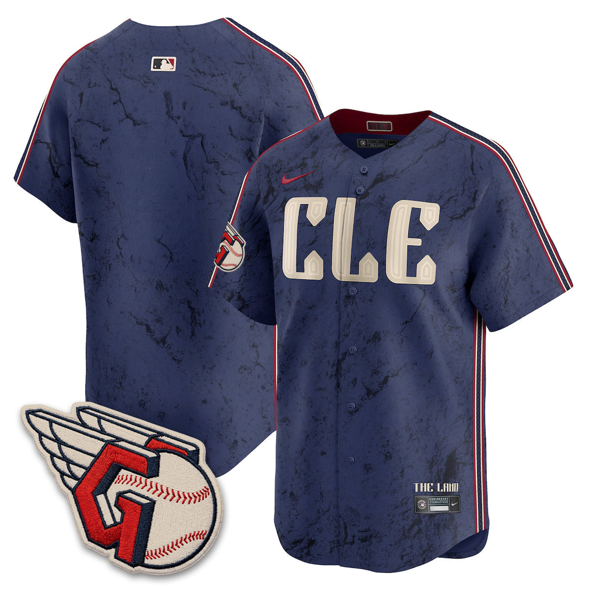 Cleveland Guardians 2026 Black Out Style Limited Vapor Jersey - All Stitched