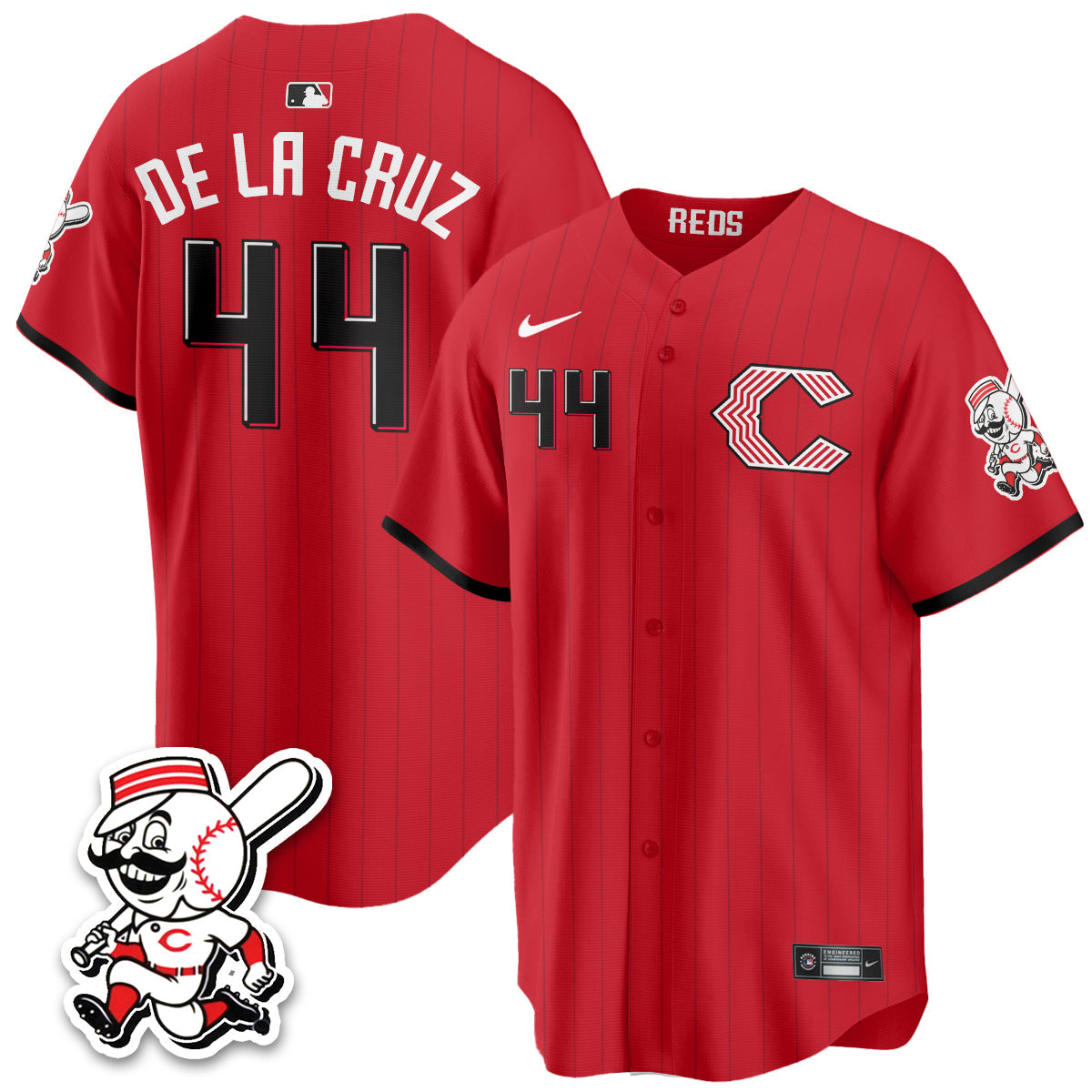 Cincinnati Reds 2026 City Connect Limited Vapor Jersey - All Stitched