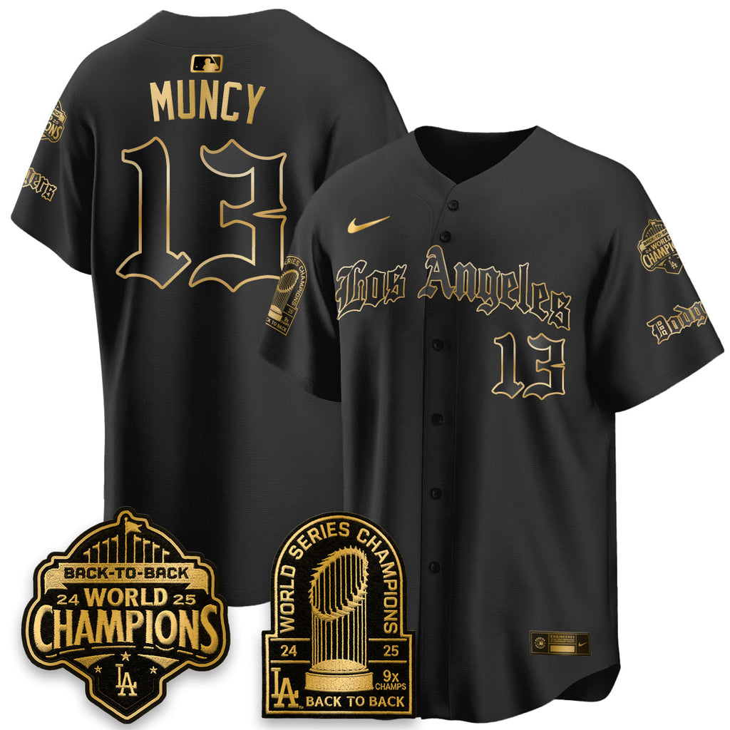 LAD WS Champions Back 2 Back Patch Vapor Premier Limited Gothic Edition Jersey - Stitched