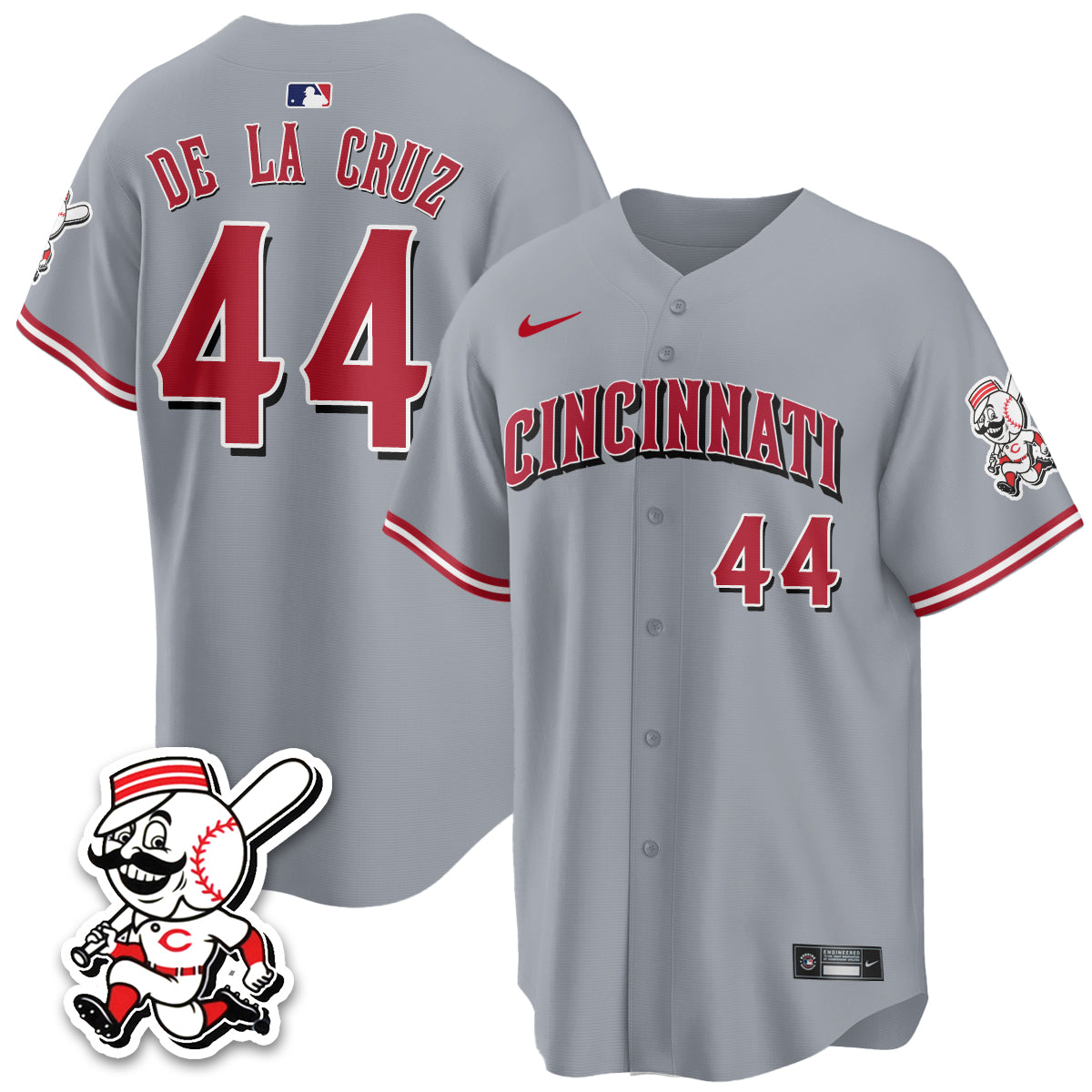 Cincinnati Reds 2026 City Connect Limited Vapor Jersey - All Stitched