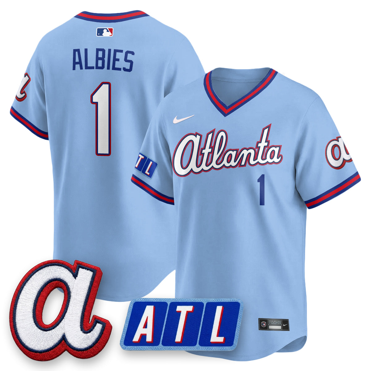 ATL 2026 New Era City Connect Vapor Limited Jersey - All Stitched