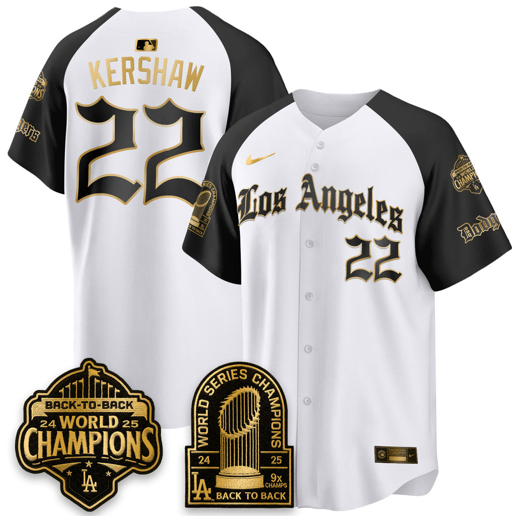LAD WS Champions Back 2 Back Patch Vapor Premier Limited Gothic Edition Jersey - Stitched