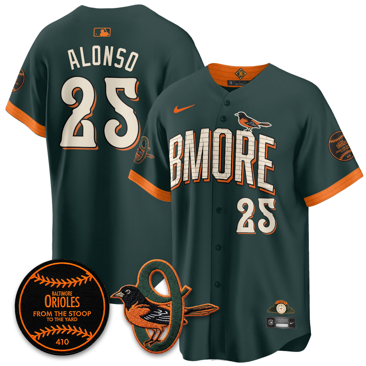 Baltimore Orioles 2026 City Connect Vapor Premier Limited Jersey - All Stitched - V3