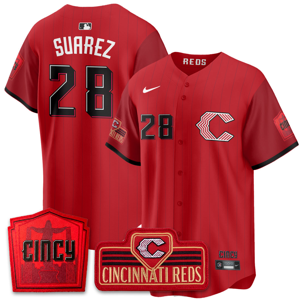 Cincinnati Reds 2026 City Connect Limited Premier Vapor Men Jersey - All Stitched