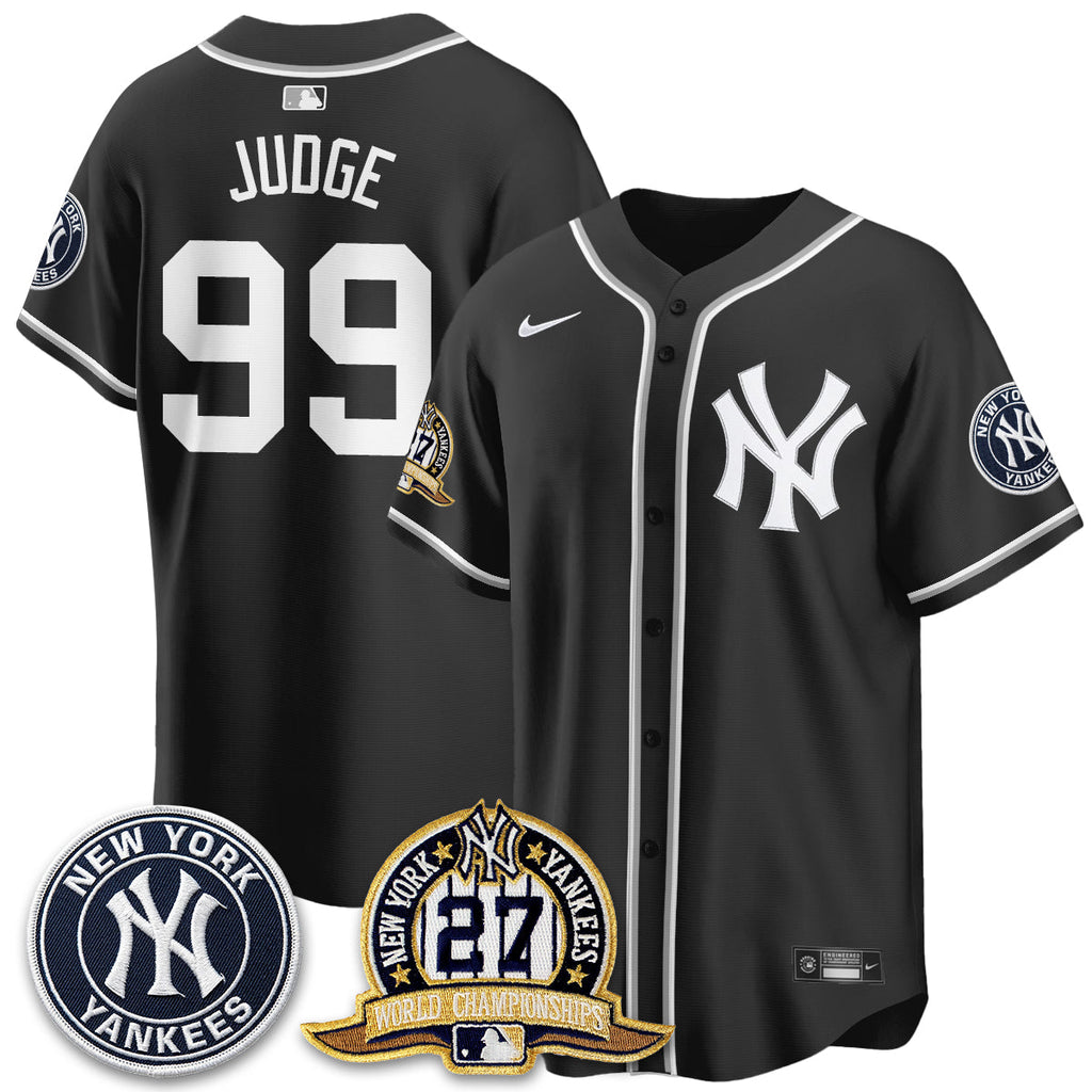 New York Yankees 2026 Black Out Style Vapor Limited Jersey - All Stitched