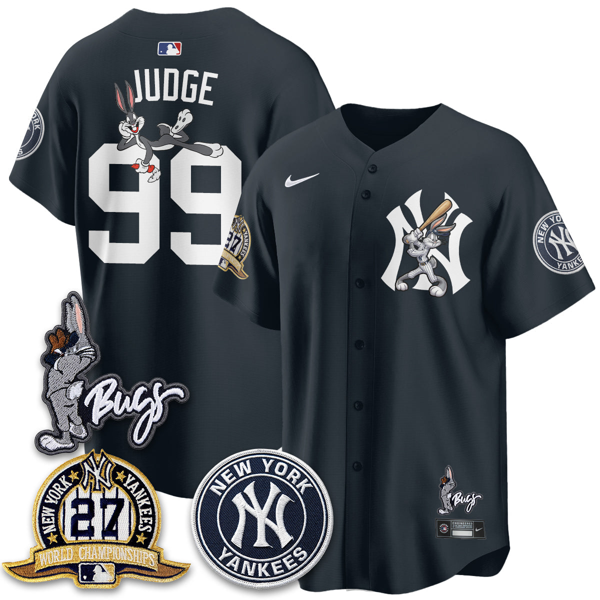New York Yankees Bunny Vapor Limited Jersey - All Stitched