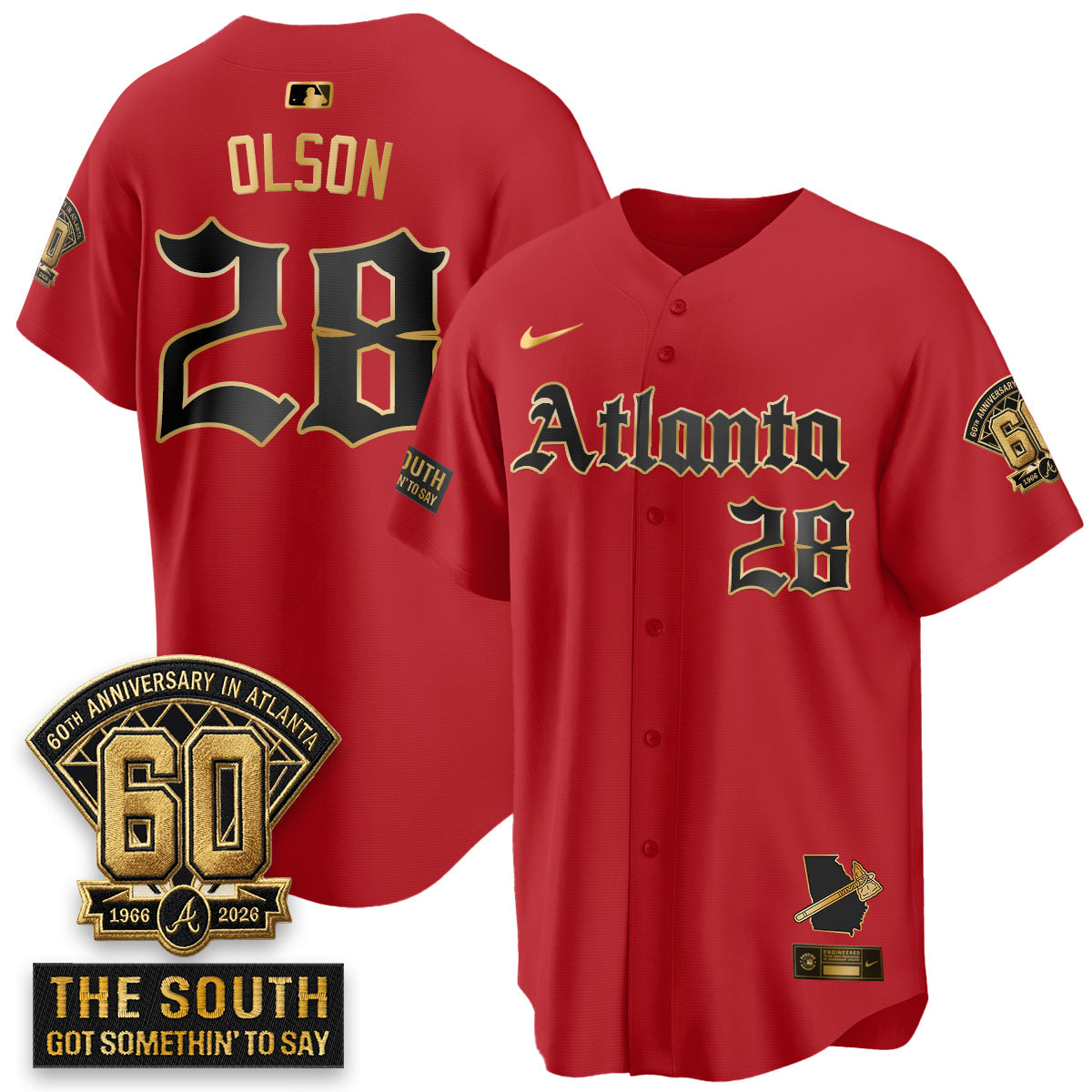 Atlanta Braves 2026 Gothic Edition Vapor Limited Jersey - All Stitched V2